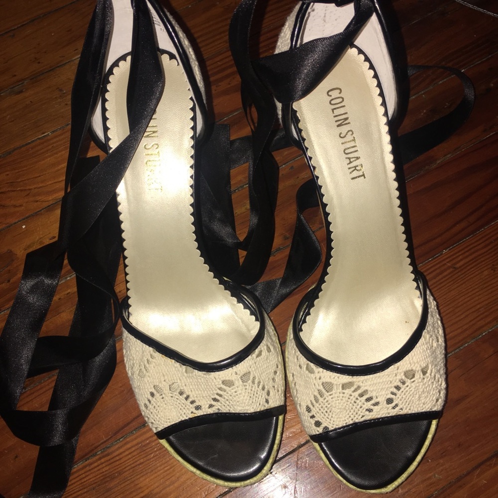 Collin Stewart size 11 platform heels